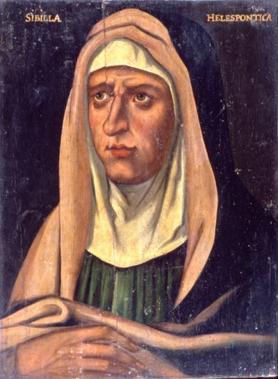 Hellespontic Sibyl by Unbekannt Unbekannt